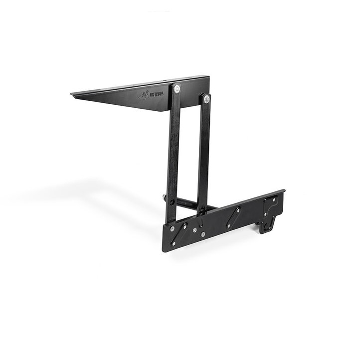 HERRAJES ALK - Mécanisme élévateur de table MINT avec tiroir intégré, finition noir