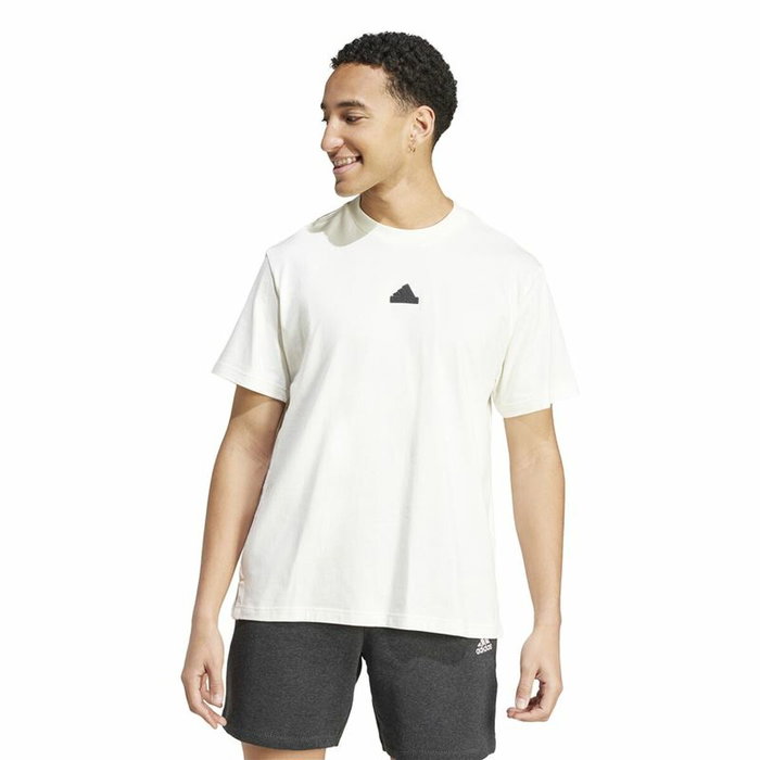 T-shirt à manches courtes homme Adidas Brand Love Blanc