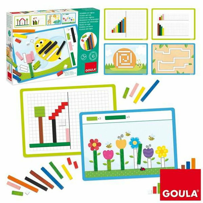 Goula Activités avec réglettes - Apprentissage des nombres et logique mathématique