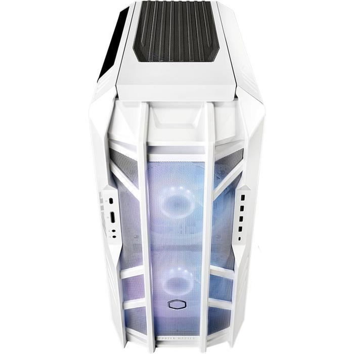 Cooler Master H700E-WGNN-S00 Boîtier PC Tour Moyenne Blanc et Noir