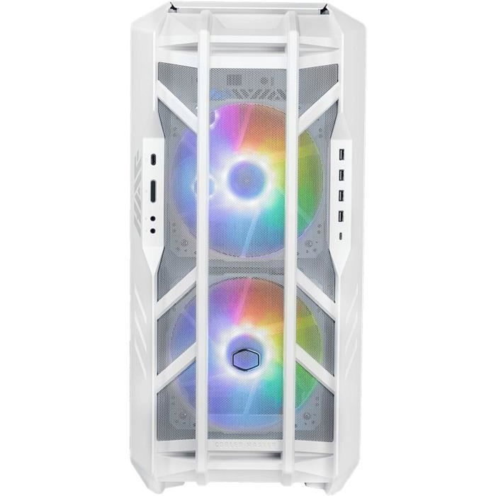 Cooler Master H700E-WGNN-S00 Boîtier PC Tour Moyenne Blanc et Noir