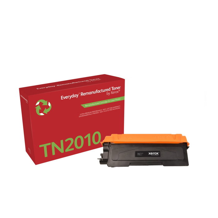 Xerox Everyday Cartouche de Toner Noir Remanufacturée pour Brother TN2010 Xerox Everyday Cartouche de Toner Noir Remanufacturée pour Brother TN2010