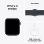 Apple Watch SE 3 GPS - 44mm - Boîtier Aluminium Minuit - Bracelet Sport Band S/M