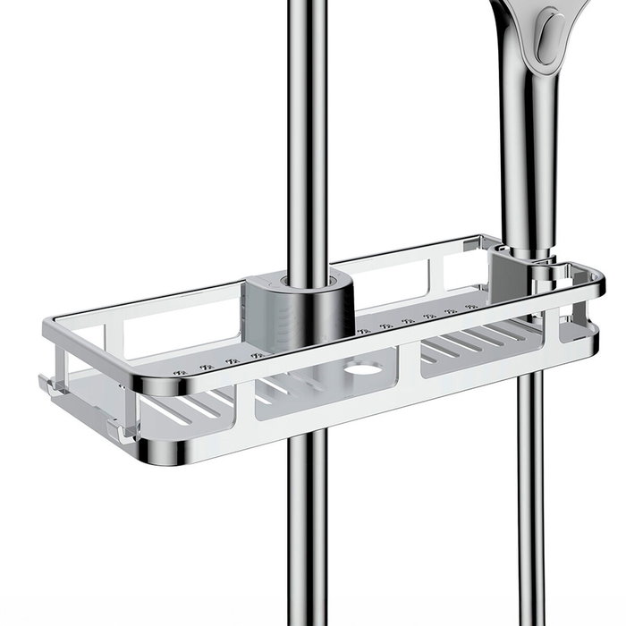 Etagère de salle de bains Wenko libertà Chrome ABS 28,5 X 4 X 11,5 CM