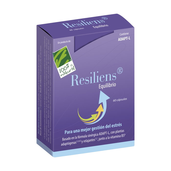 100% Natural Resiliens® Equilibrio 60 capsules