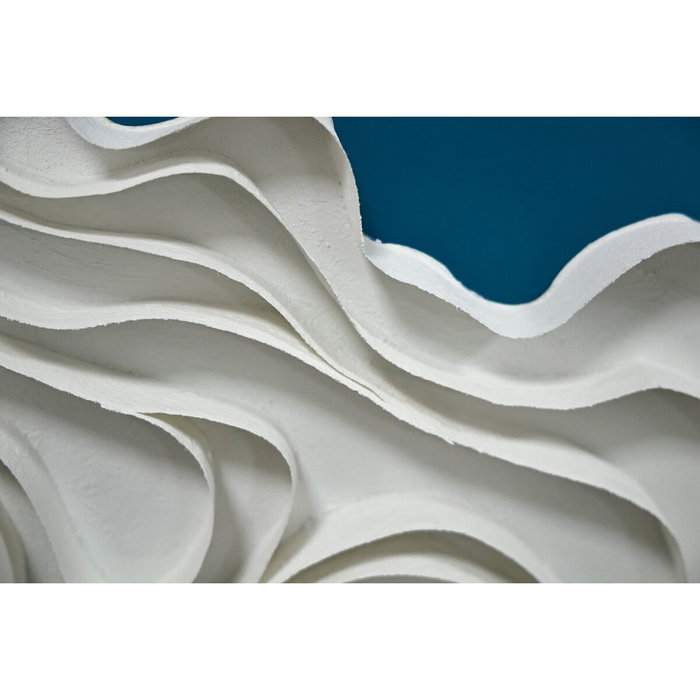 Home ESPRIT Toile Bleu Blanc Moderne 150 X 6 X 50 CM (2 Unités)