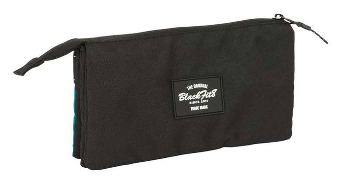 Safta Blackfit8 California - Porte-tout triple recyclé 22x12x3 cm