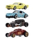 Mattel Hot Wheels Silver Series Assortiment de 10 Véhicules Die-Cast 1/64 Vintage