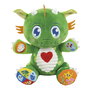 Clementoni Ramón Mi Amigo Dragón 55557 - Dragon peluche d'éveil musical et lumineux avec sons, chiffres et textures, jouet pour bébé +6 mois