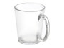 Vivalto Tasse à petit-déjeuner conique avec anse 250ml Transparent