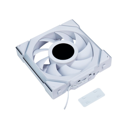 Lian Li UniFan SL Wireless WH Reverse - Ventilateur de boîtier 120 mm Blanc, PWM, Flux inversé