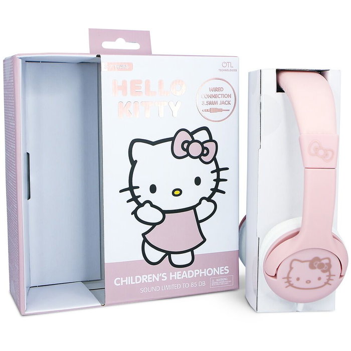 OTL TECHNOLOGIES Casque sans fil Hello Kitty avec réduction active du bruit