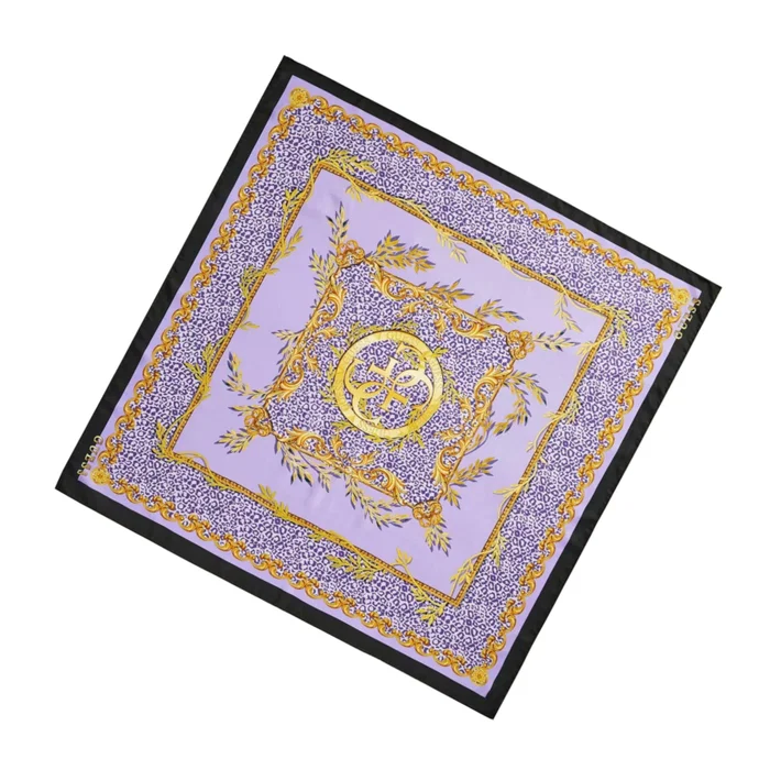 Guess Écharpe en textile Violette 90 x 90 cm Guess Écharpe en textile Violette 90 x 90 cm