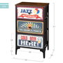 Max Home Commode Max Home Vintage Marron