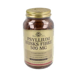 SOLGAR Psyllium Fibra Cascara 200 capsules Complément alimentaire fibres