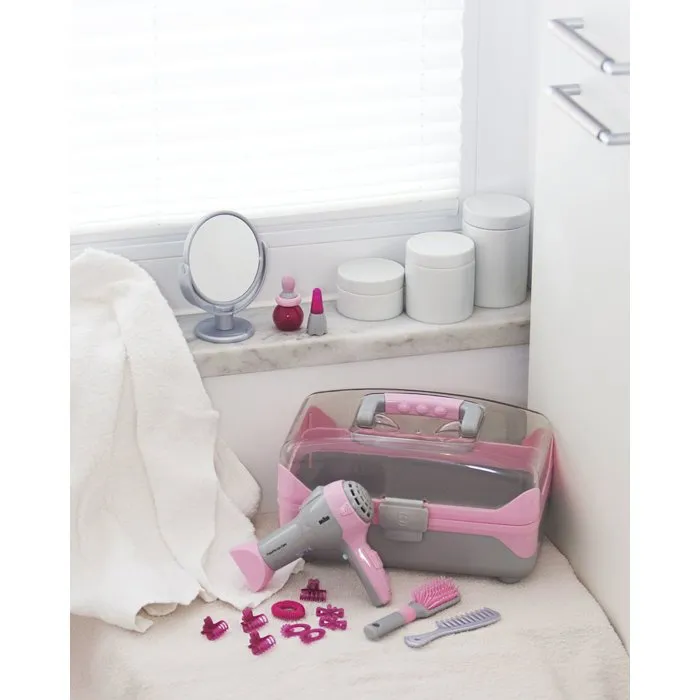 Klein Vanity de coiffure Braun avec sèche-cheveux électronique Klein Vanity de coiffure Braun avec sèche-cheveux électronique