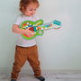 Clementoni - Guitarra De Los Animales 17615 - Guitare interactive et musicale pour bébé avec 8 touches, cordes et levier vibrato - Jouet d'éveil musical à partir de 12 mois