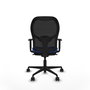 Chaise de Bureau Piqueras y Crespo 1D036N0 Bleu