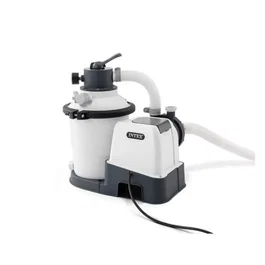 Intex SX925 Filtre à sable pour piscine, débit 2 m3/h, puissance 0.12 CV, cuve 203 mm, 90 W, 220-240 V
