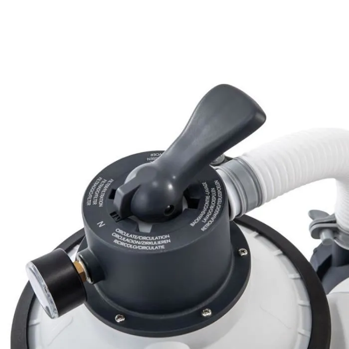 Intex SX925 Filtre à sable pour piscine, débit 2 m3/h, puissance 0.12 CV, cuve 203 mm, 90 W, 220-240 V