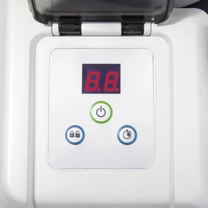 Intex SX925 Filtre à sable pour piscine, débit 2 m3/h, puissance 0.12 CV, cuve 203 mm, 90 W, 220-240 V