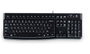 Logitech K120 Clavier USB de bureau avec pavé numérique et touches silencieuses, résistant aux éclaboussures et durable