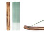Acorde Set de 50 bâtons d'encens Jasmin avec support en bambou 12 x 29 x 2 cm (Set de 24)