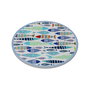 Dessous de plat Versa Liège Céramique Poissons 20 X 0,6 X 20 CM