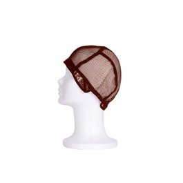 Bifull Bonnet en tricot pour création de perruques marron