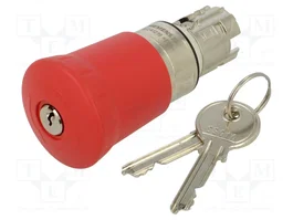 SIEMENS Commutateur de sécurité avec clé SIRIUS ACT rouge 22mm