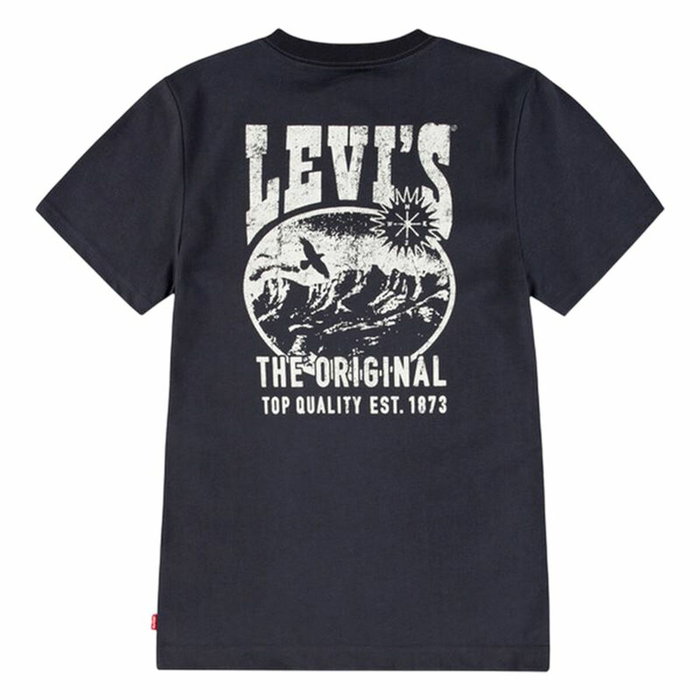 T shirt à manches courtes Enfant Levi's Lvb Valley View Noir T shirt à manches courtes Enfant Levi's Lvb Valley View Noir