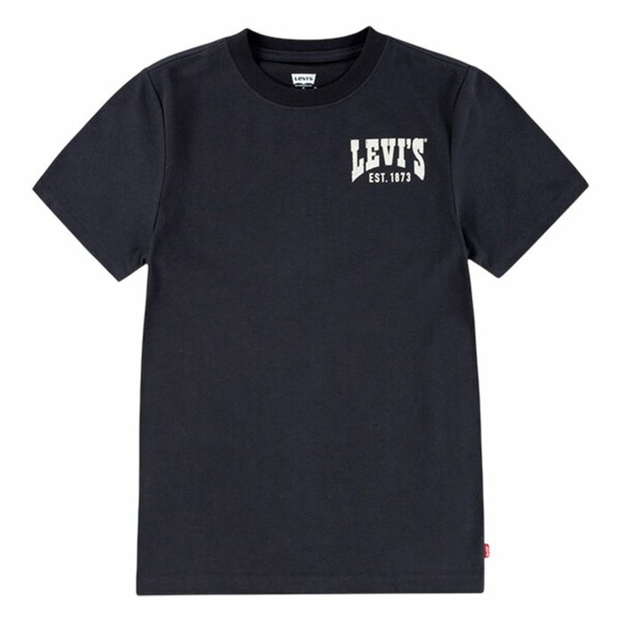 T shirt à manches courtes Enfant Levi's Lvb Valley View Noir T shirt à manches courtes Enfant Levi's Lvb Valley View Noir