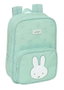 Safta - Sac à dos enfant Miffy recyclé et imperméable couleur menthe 20 x 28 x 8 cm