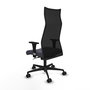 Piqueras y Crespo Chaise de Bureau Albacete XL Gris foncé