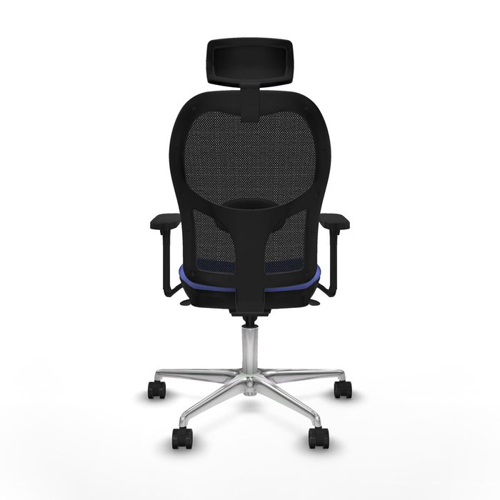 Piqueras y Crespo Chaise de Bureau avec Appui-tête Jorquera 3D086N2 Bleu clair
