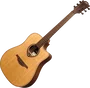 LAG Guitare Acoustique Dreadnought Cutaway Tramontane 170 A/E - Naturel
