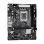 ASRock B760M-H/M.2 Carte mère micro ATX Socket Intel LGA1700 DDR5 128 Go PCIe 4.0 M.2 HDMI 2.1 2.5GbE