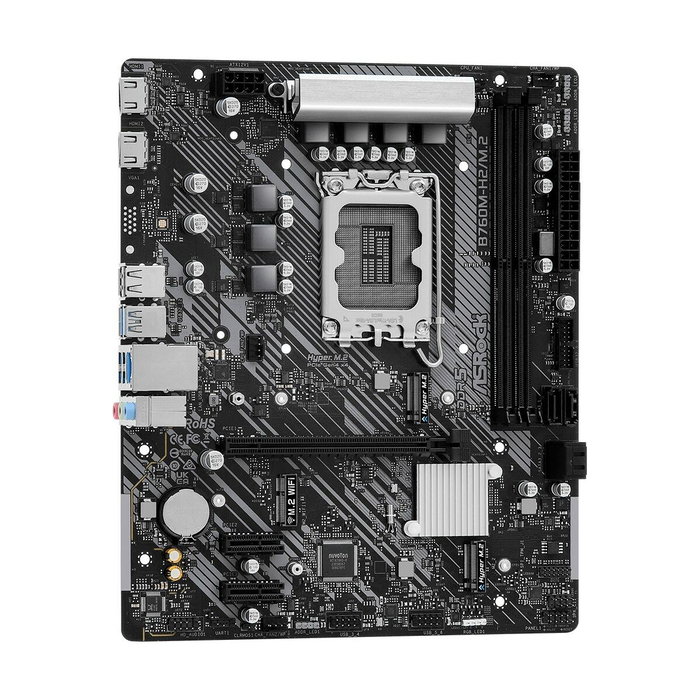 Carte Mère ASRock B760M-H2/M.2 LGA 1700 INTEL® B760