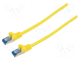 GOOBAY Câble Ethernet Patch Cord Cat 6a S/FTP 15m Jaune
