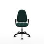 PIQUERAS Y CRESPO Chaise de bureau Algarra, similicuir vert bouteille