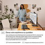 HP 324pv - Moniteur 23.8 pouces / 60.5 cm FHD, Écran PC 100 Hz, HP Eye Ease, Bords Fins, Noir