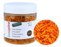 Innspiro Perles de rocaille cylindriques argenté orange 1,80x6mm 95g