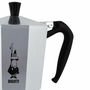Bialetti Moka Express - Cafetière italienne Inox 18 tasses (810 ml) - Tous feux sauf induction - 810 ml