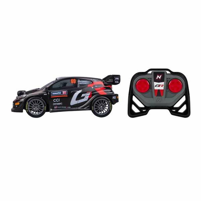 Molto Voiture radiocommandée Toyota GR 2.4 GHz échelle 1:18, plastique, sons et lumières, 6 ans+