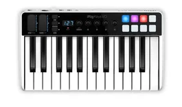 IKMULTIMED Irig Keys I/O 25 - Contrôleur MIDI 25 touches avec interface audio USB, boîte ouverte