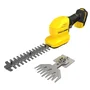 Stanley Fatmax STCSS20B-XJ Taille-haie et cisaille à gazon sans fil 18V avec lames interchangeables