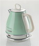Ariete 2868/04 - Bouilloire Vintage 1L Verte avec Filtre Métallique, Asa Ergonomique Soft Touch et Arrêt Automatique