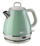 Ariete 2868/04 - Bouilloire Vintage 1L Verte avec Filtre Métallique, Asa Ergonomique Soft Touch et Arrêt Automatique