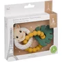 Sophie La Girafe - Tropic'Anneaux - Anneaux de dentition pour bébé - 3 anneaux aux textures variées - Caoutchouc naturel - Soulagement des gencives