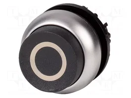 EATON ELECTRIC Commutateur bouton-poussoir RMQ-Titan noir 22mm